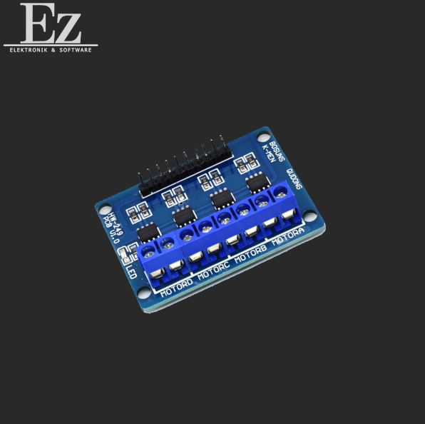 HG7881 4-Kanal DC Motortreiber Modul Motor Driver Board