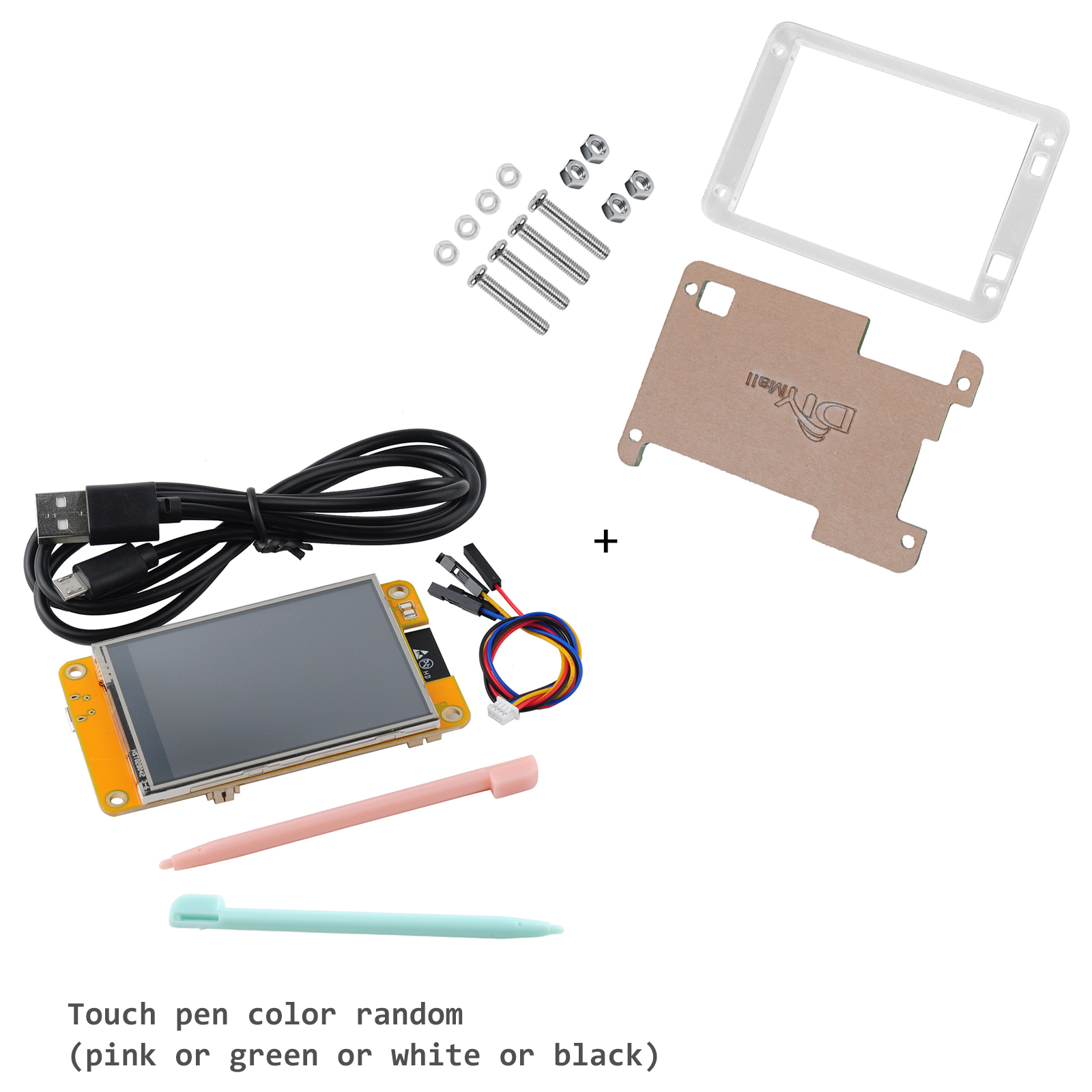 ESP32 Entwicklungsboard mit WiFi Bluetooth 2,8" TFT Touchscreen Gehäuse & Stylus