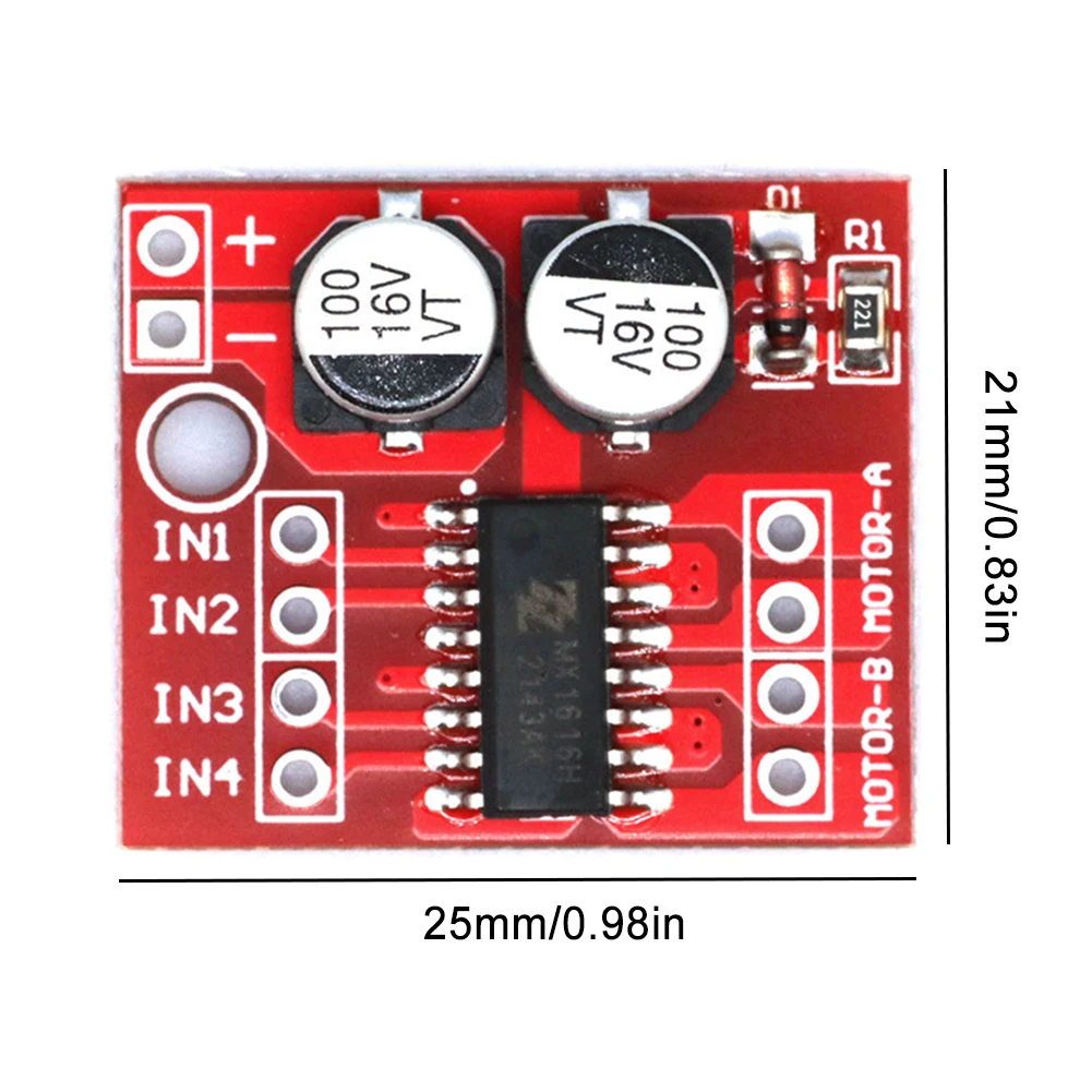 L298N 2-Kanal Motor Driver Modul PWM Dual H-Bridge für DC Motor & Schrittmotor