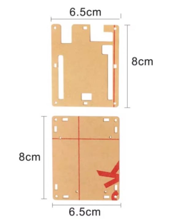 UNO R3 Gehäuse Arduino Case Acryl Transparent